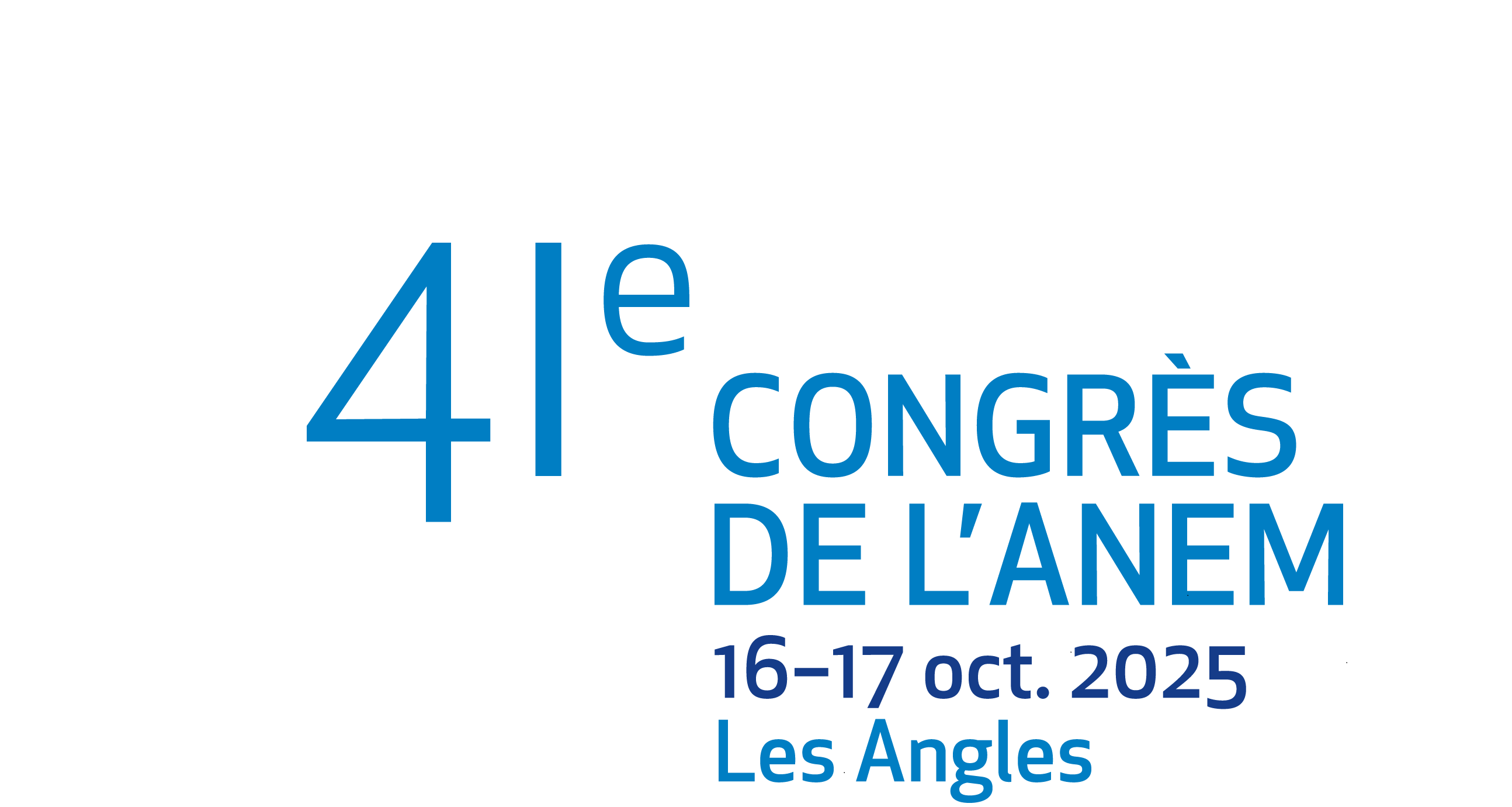 41e congrès de l'ANEM