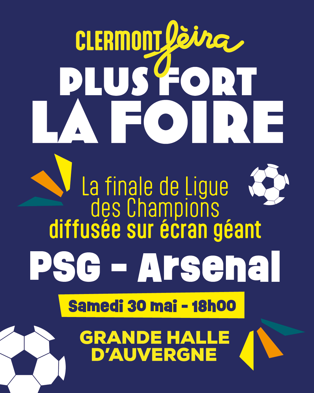 PSG Arsenal - Finale Ligue des Champions à la Guinguette