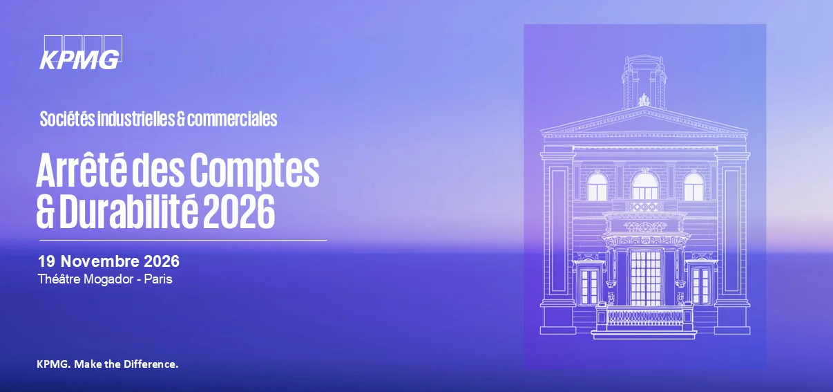 Arrêté des Comptes et Durabilité 2026 - Sociétés Industrielles et Commerciales