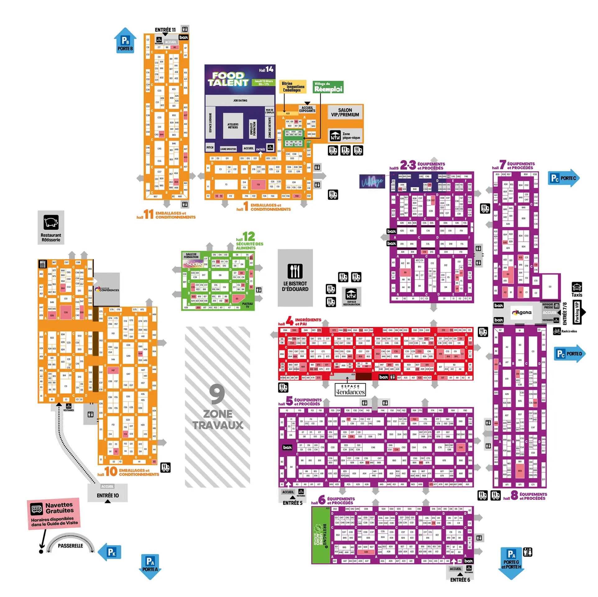 PLAN DU SALON