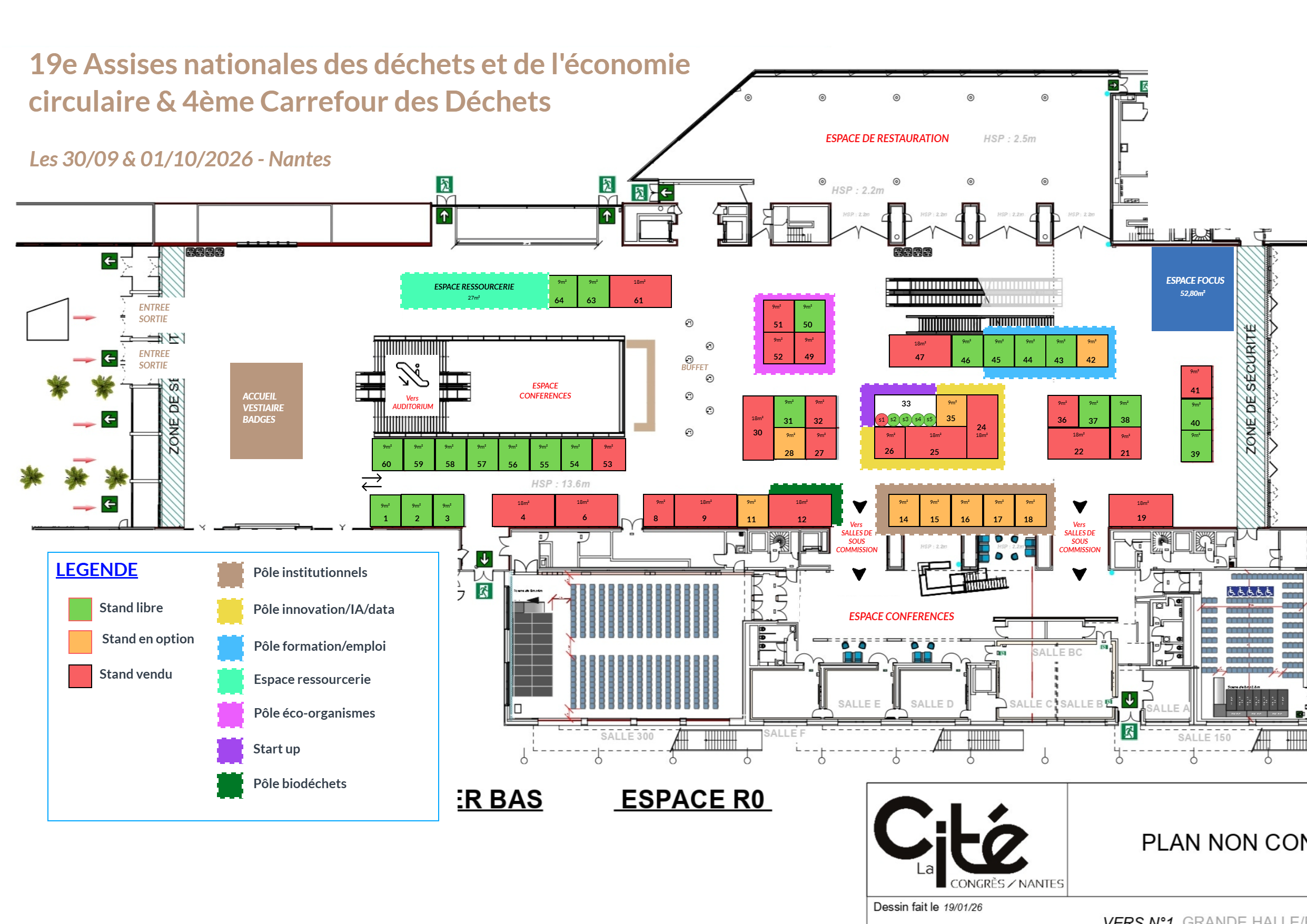 Plan du salon